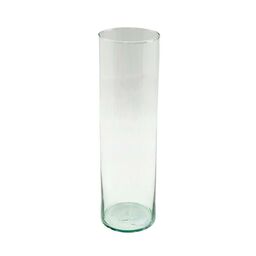 Wazon szklany cylinder 30 x 11.5 cm transparentny