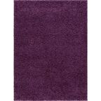 Dywan shaggy LUMINI fioletowy 160 x 220 cm INSPIRE