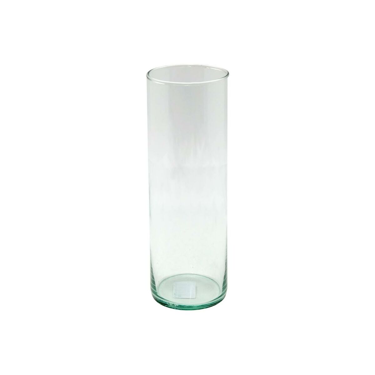 Wazon szklany cylinder 26 x 8.6 cm transparentny