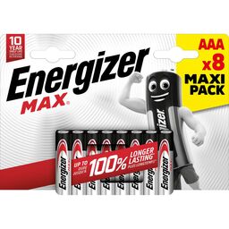 Bateria alkaliczna Max AAA/E92 8 szt. Energizer