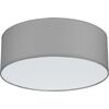Plafon RONDO 40 cm szary E27 TK LIGHTING