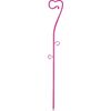 Podpórka do storczyka 39 cm różowa