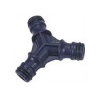 Trójnik 12,5 mm (1/2") / 19 mm (3/4") plastikowy DY8015