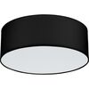 Plafon RONDO 40 cm czarny E27 TK LIGHTING