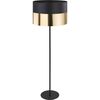 Lampa podłogowa Londyn czarno-złota E27 TK Lighting