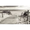 Fototapeta PLAŻA SEPIA 254 x 416 cm