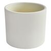 Osłonka ceramiczna 17 cm biała WALEC CERAMIK