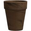 Doniczka ceramiczna 11 cm grafitowa XL BASALT CERMAX
