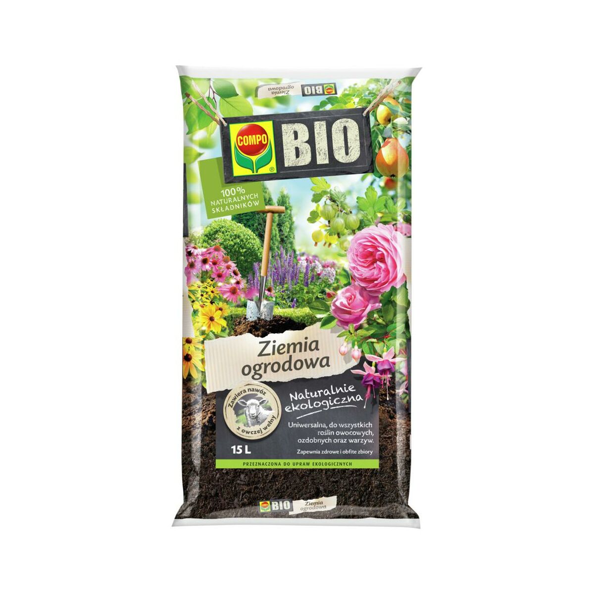 Ziemia ogrodowa 15l Compo Bio