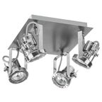 Listwa reflektorowa TECHNIC srebrna GU10 INSPIRE