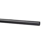 Drążek do karnisza 300 cm czarny 20 mm INSPIRE metalowy