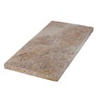 Płyta z trawertynu 60 x 30 x 3 cm GOLD strukturalna