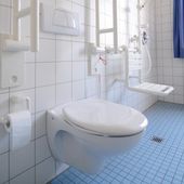 Taboret łazienkowy Biały Bisk Siedziska Wannowe I Prysznicowe W