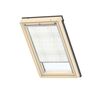 Roleta zaciemniająca DKL MK06 4558S Biała ze wzorem 78 x 118 cm VELUX