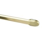 Karnisz mini do zazdrostek 100-160 cm złoty 2 szt.