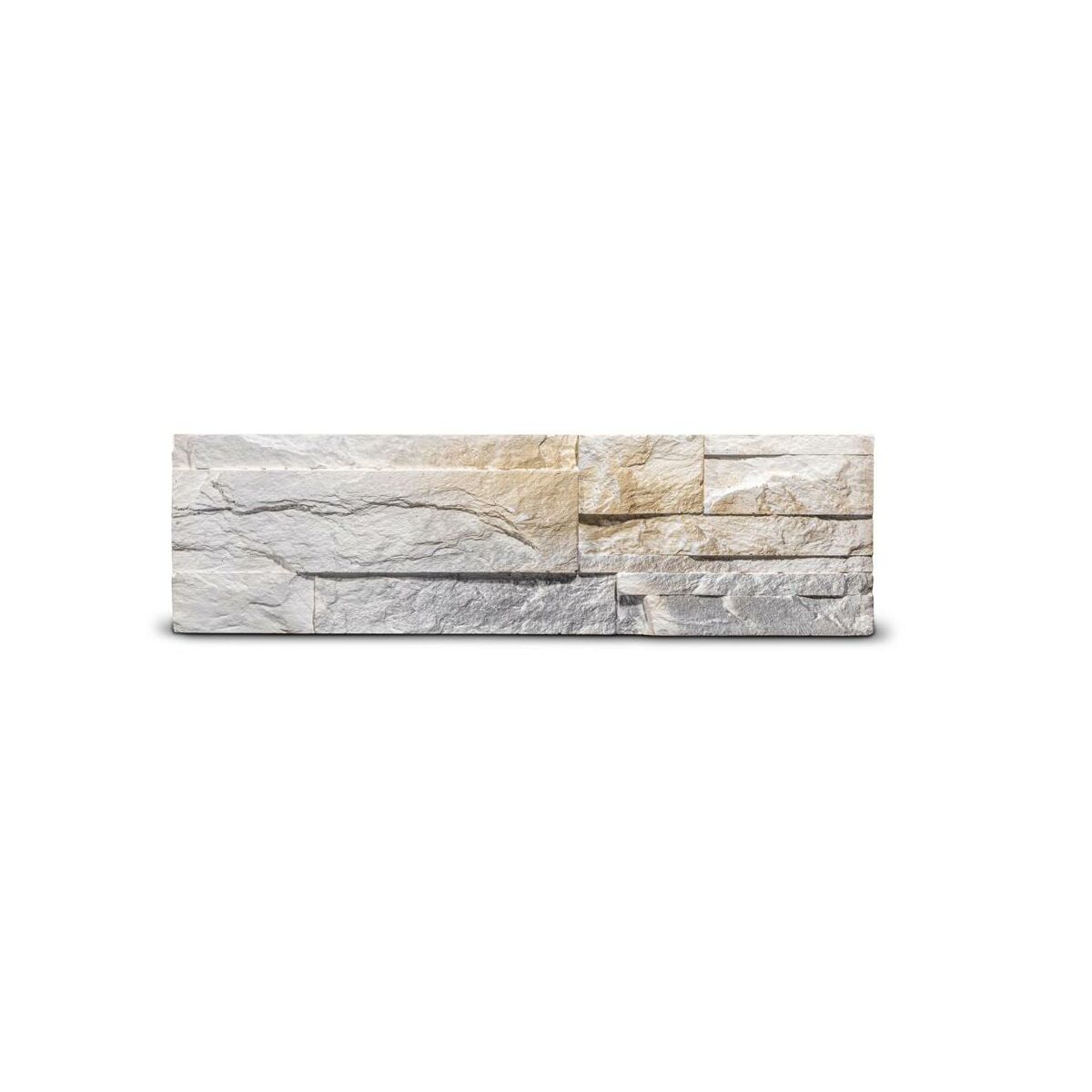 Kamień dekoracyjny gipsowy Perote kremowy 0.35m2 Steinblau