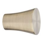 Końcówka do karnisza POMMEL antyczne złoto 20 mm 2 szt. INSPIRE
