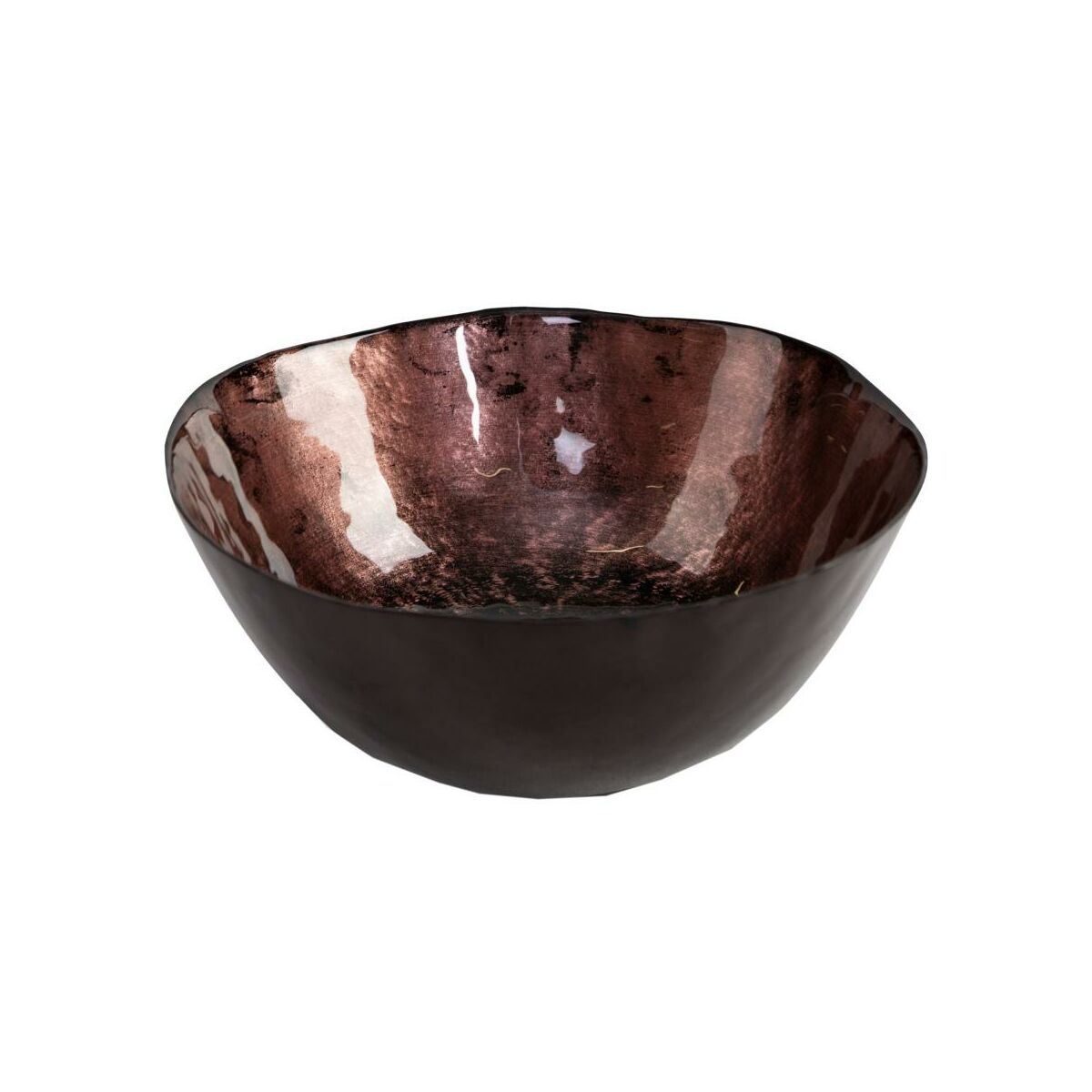 Misa ceramiczna 22 cm brązowa