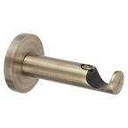 Wspornik do karnisza 20 mm pojedynczy ścienny antyczne złoto dł. 76 mm INSPIRE