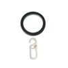 Kółka z agrafkami MEDIOLAN onyx 16/19 mm 10 szt.