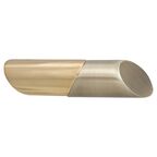 Końcówka do karnisza LIPSTIC antyczne złoto 20 mm 2 szt. INSPIRE