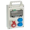 Rozdzielnia siłowa RS 1 / 8 6216 - 00 / 2 X 2P + Z 3P + N + Z BS ELEKTRO - PLAST