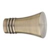 Końcówka do karnisza ELEGANT POMMEL antyczne złoto 20 mm 2 szt. INSPIRE