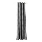 Zasłona HENLEY ciemnoszara 140 x 250 cm na przelotkach