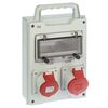 Rozdzielnica elektryczna bez wyposażenia RS 1 / 8 6216 - 20 / 2 X 3P + N + Z 400V BS ELEKTRO-PLAST