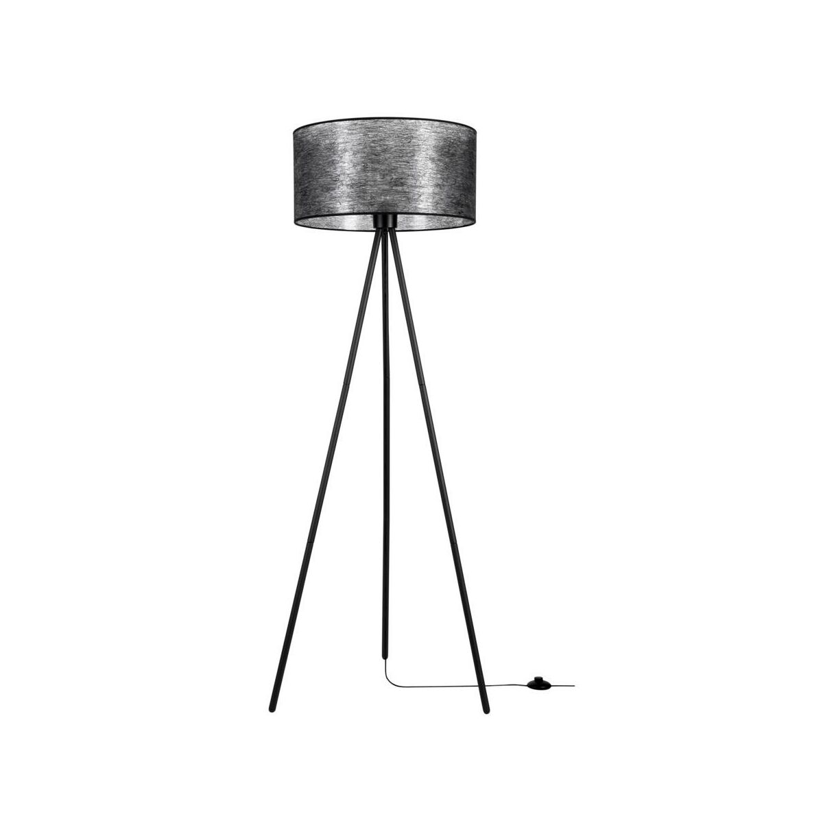 Lampa podłogowa Nevoa czarna E27 Spot-Light