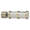 Końcówka do karnisza Line Drum antyczne złoto 20 mm 2 szt. Inspire