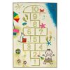 Dywan GRA W KLASY kremowy 100 x 150 cm wys. runa 3 mm INSPIRE
