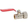 Kurek kulowy z obrotową nakrętką SPIN DN20-PN25 G3/4"-G1 VALVEX