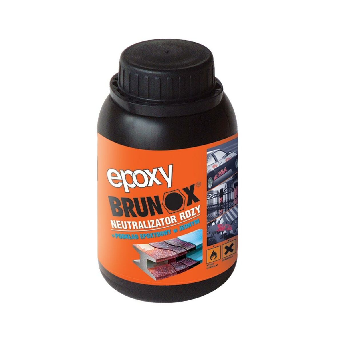 Neutralizator rdzy EPOXY 250 ml BRUNOX
