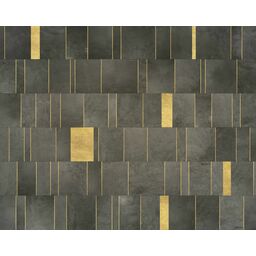 Tapeta panoramiczna Kamień szaro-złoty 350 x 280 cm