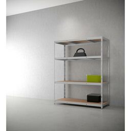 Regał metalowy 175 kg 180 x 150 x 50 cm 4P Metalkas