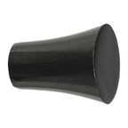 Końcówka do karnisza POMMEL czarna 20 mm 2 szt. INSPIRE