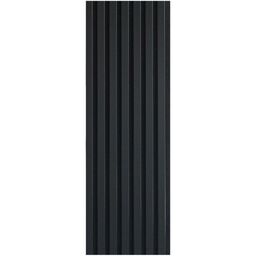 Panel ścienny 3D Lamel ścienny akustyczny na filcu 265x30 cm czarny Max-Stone