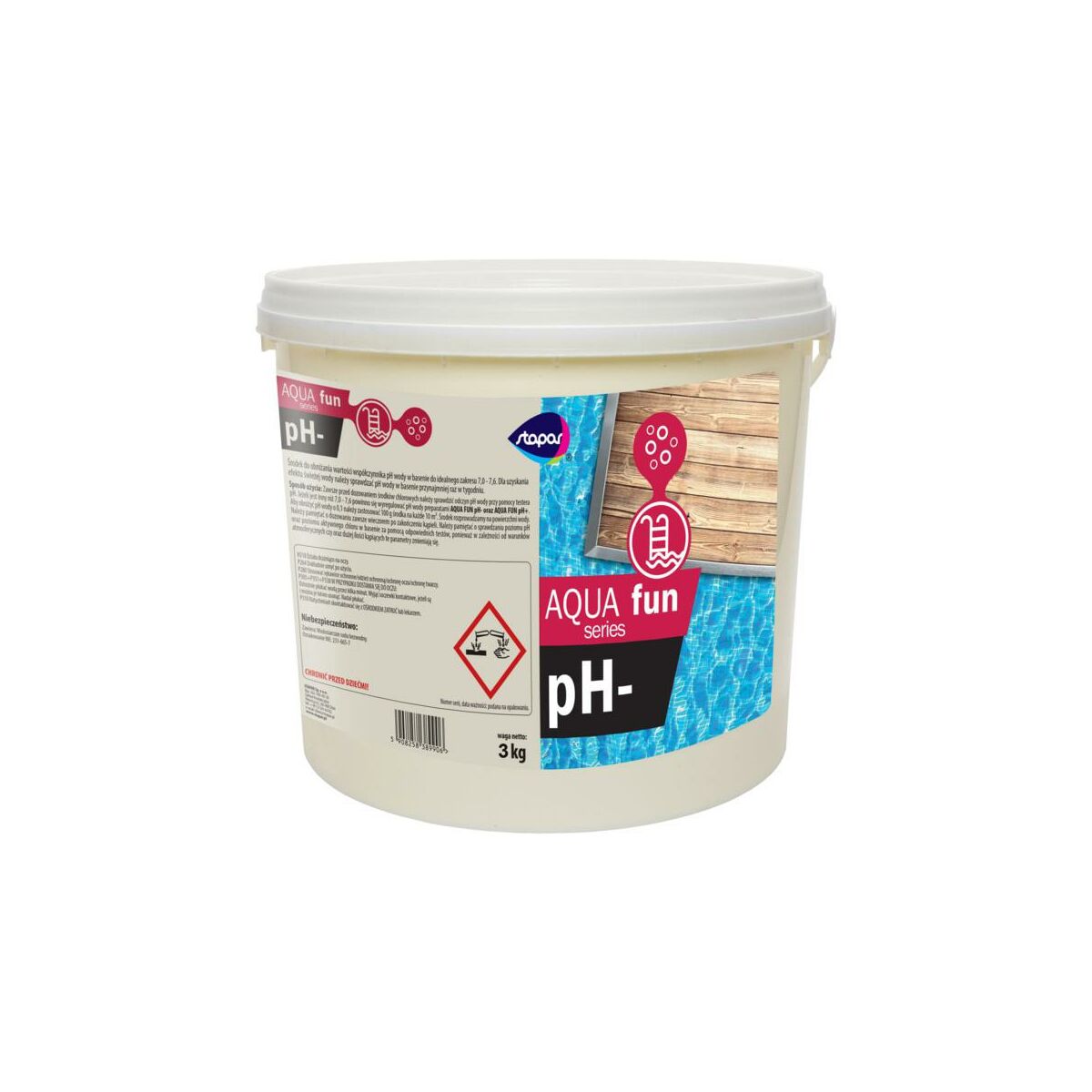 Regulator pH- 3kg Stapar