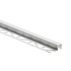 Profil wykończeniowy aluminium kwadrat 8 X 10 mm / 2.5 m Srebrny Standers