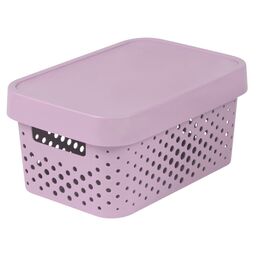 Pojemnik z pokrywą Infinity ażurowy 4.5 l 27 x 19 x 12 cm Curver