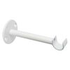 Wspornik do karnisza 20 mm pojedynczy ścienny biały regulowana długość 108-160 mm INSPIRE