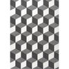 Dywan KUBIK szary 80 x 150 cm