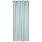 Zasłona gotowa AZURRO kolor Niebieski 140 x 260 cm Kółka 200 g/m² INSPIRE