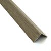 Kątownik PVC 2.6 m x 19.5 x 19.5 mm matowy dąb sonoma STANDERS
