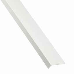 Kątownik PVC 1m 16x11 mm matowy biały Standers