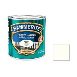 Farba antykorozyjna PROSTO NA RDZĘ 0.25 l Biały Półmat HAMMERITE