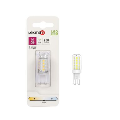 Żarówka LED G9 2.2 W = 25 W 250 lm Neutralna LEXMAN
