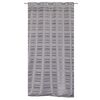 Zasłona gotowa VESSYO kolor Szary 140 x 260 cm Kółka 180 g/m² JBY