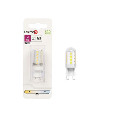 Żarówka LED G9 3.6 W = 40 W 470 lm Neutralna LEXMAN